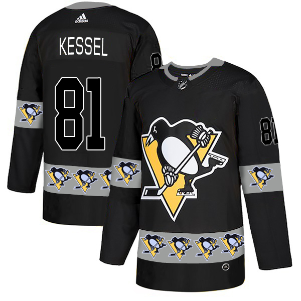 2019 Men Pittsburgh Penguins #81 Kessel black Adidas NHL jerseys->pittsburgh penguins->NHL Jersey